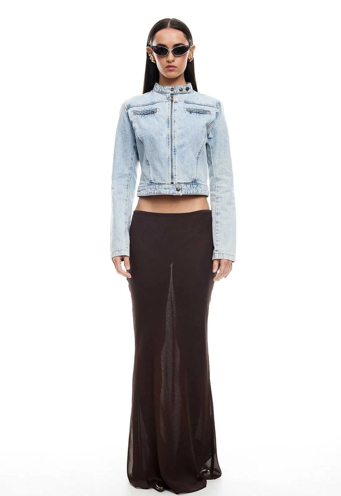Lioness Denim^Bella Moto Jacket