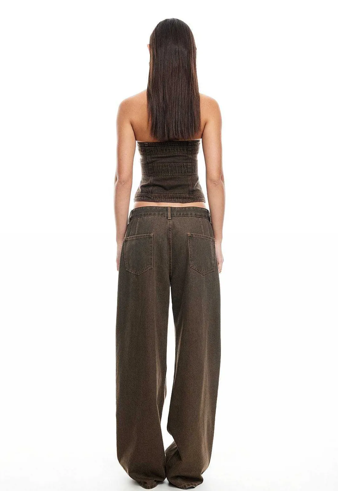 Lioness Denim^Buckle Corset