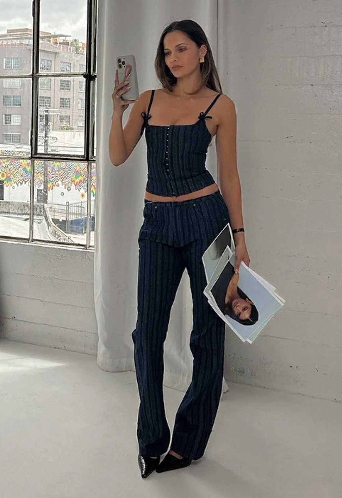 Lioness Denim^Charismatic Denim Corset