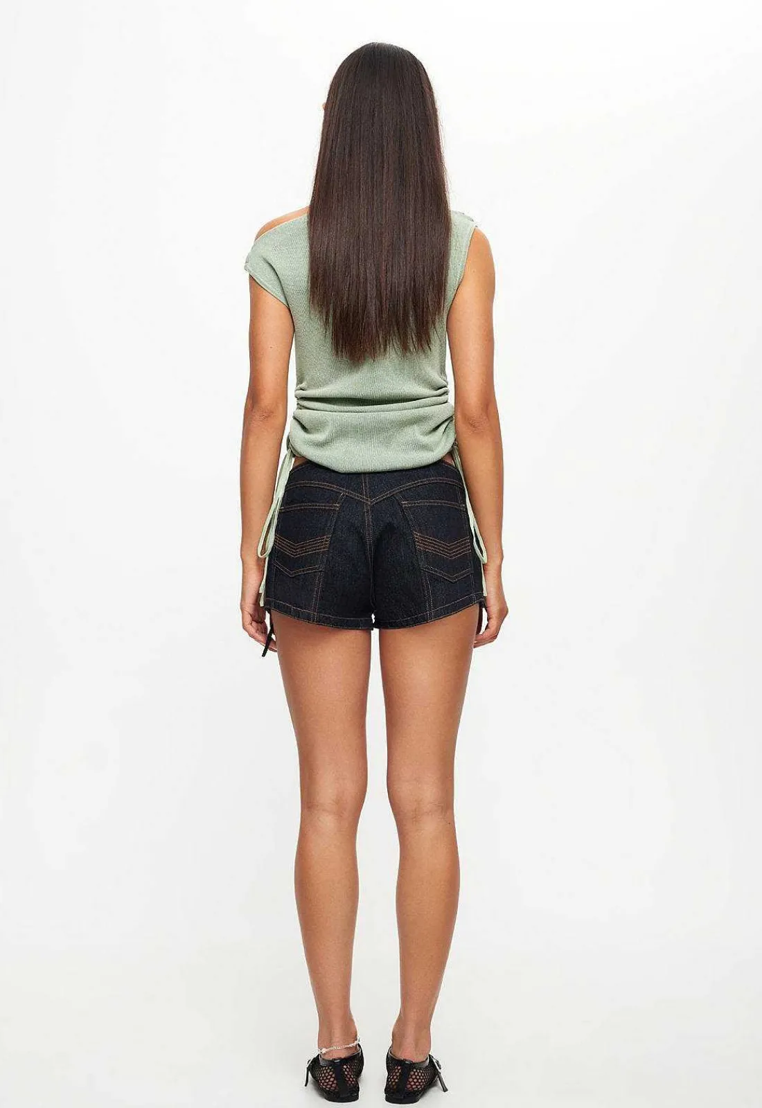 Lioness Denim^Daydream Mini Shorts