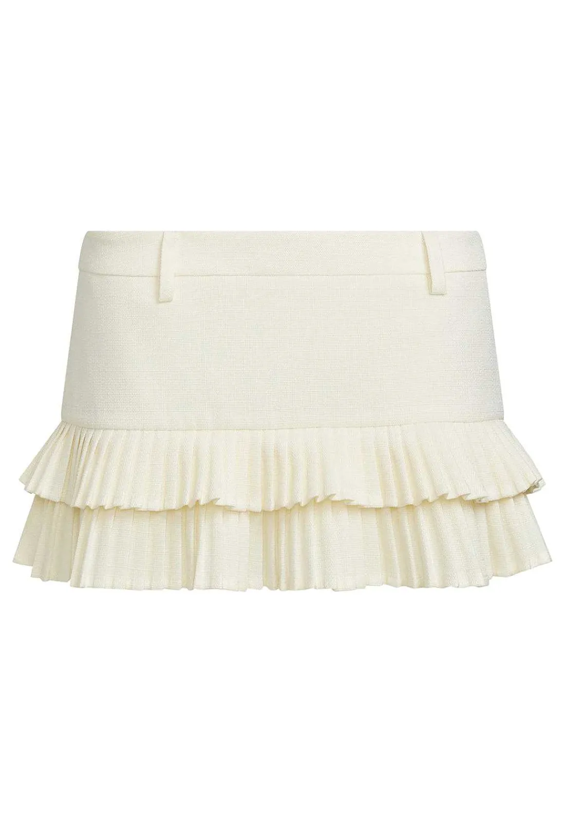 Lioness Skirts^Double Ruffle Mini Skort