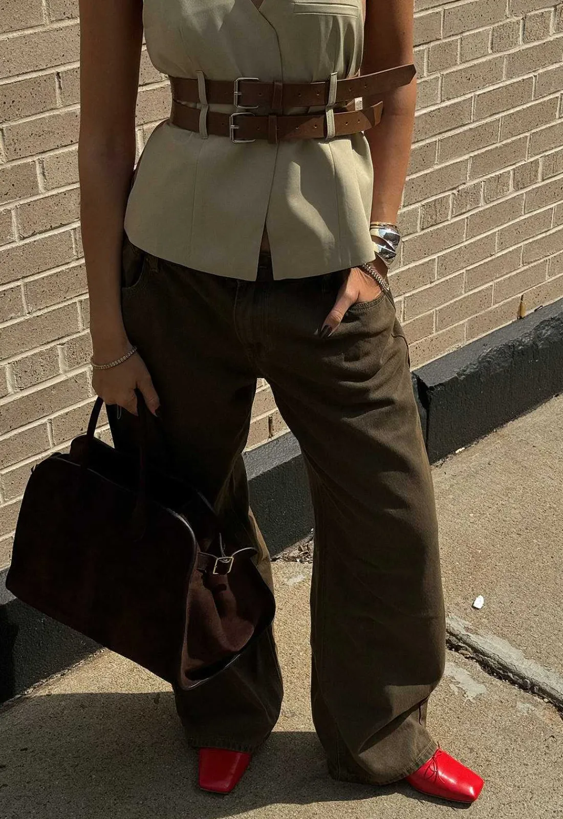 Lioness Tops^Ethereal Buckle Top