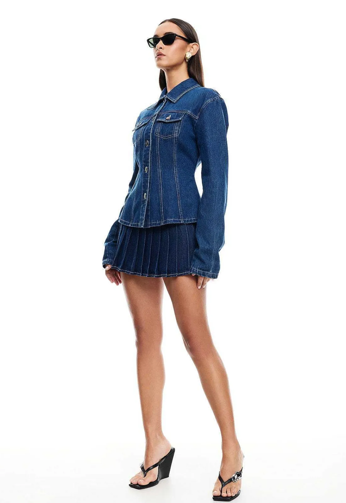 Lioness Denim^Rider Mini Skort