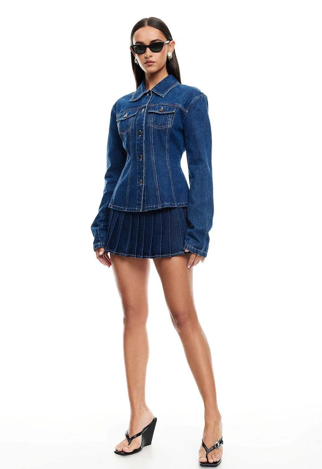 Lioness Denim^Rider Mini Skort