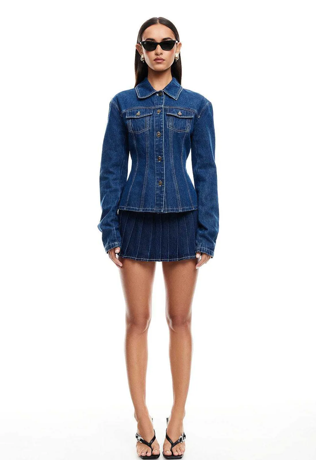 Lioness Denim^Rider Mini Skort