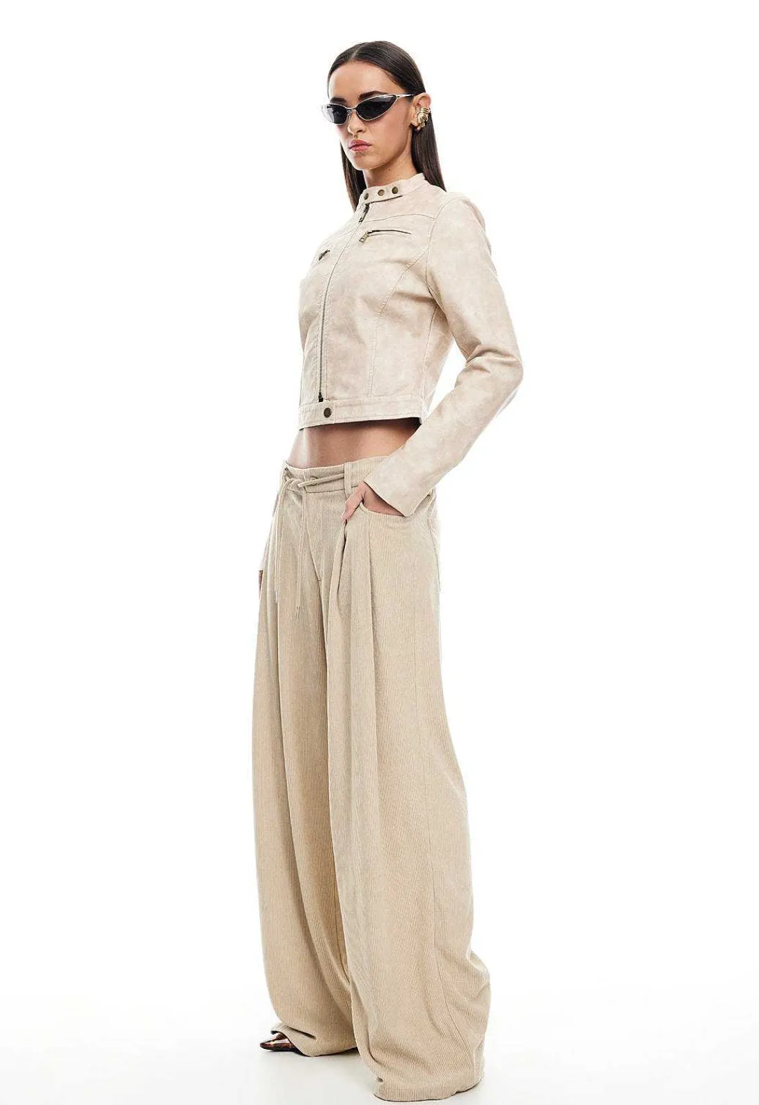 Lioness Pants^Slouched Tie Up Pant