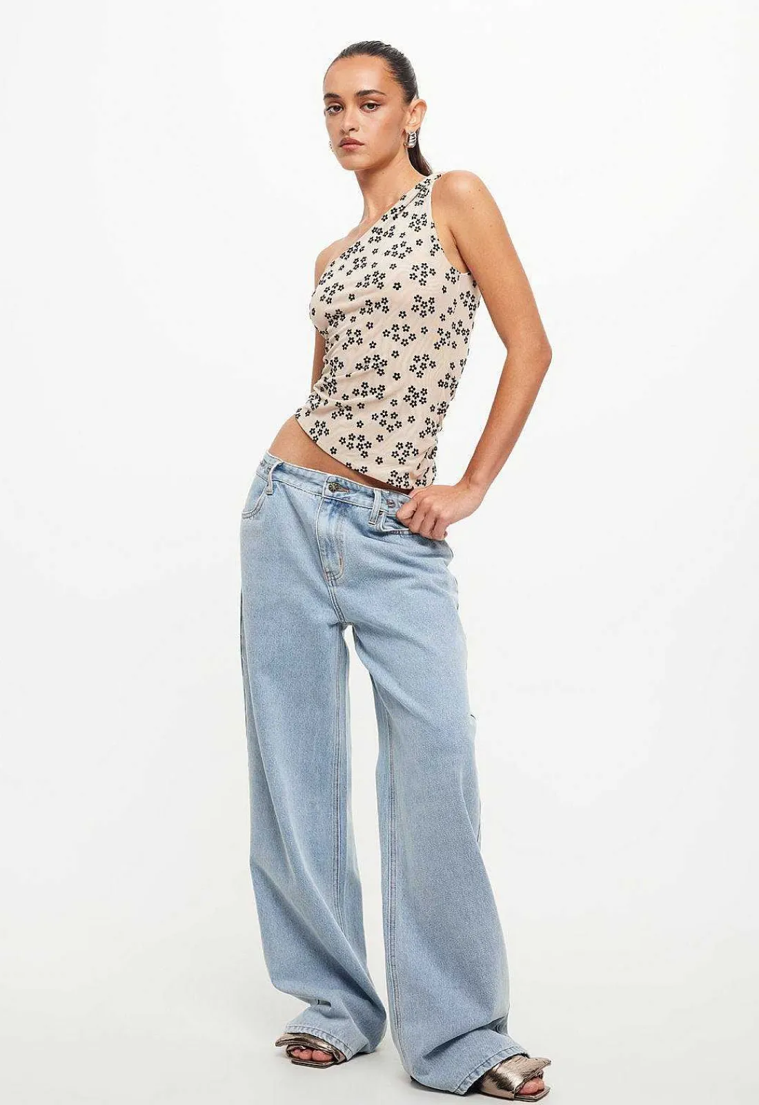 Lioness Tops^Unveiling One Shoulder Top